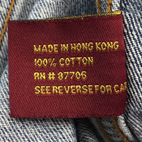 ➡️Vintage Stony River Denim Trucker Jacket Men’s Size Large - Picture 11 of 12